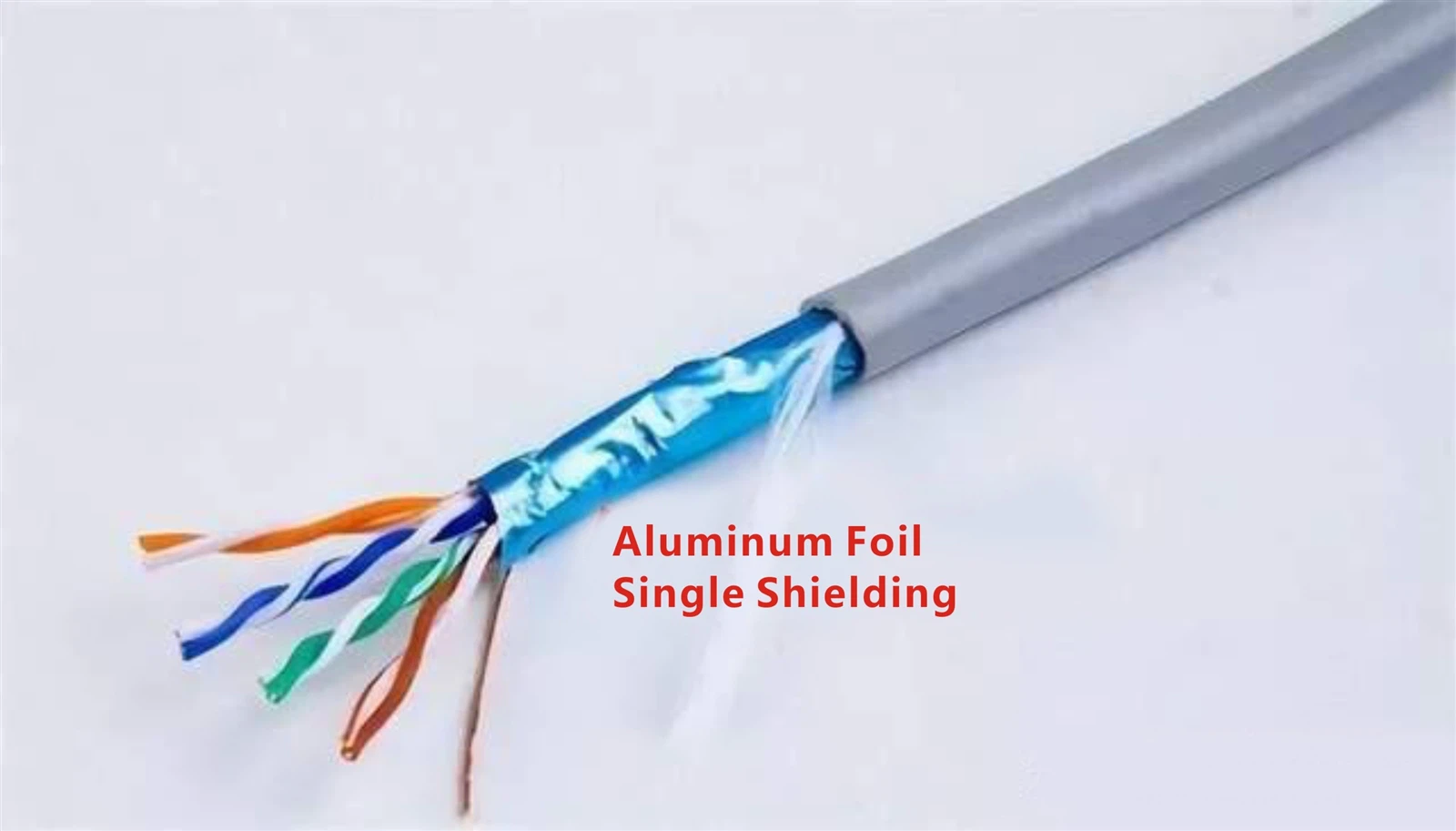 Aluminum Foil Single-Shielded Network Cable Aluminum Foil Single-Shielded Network Cable