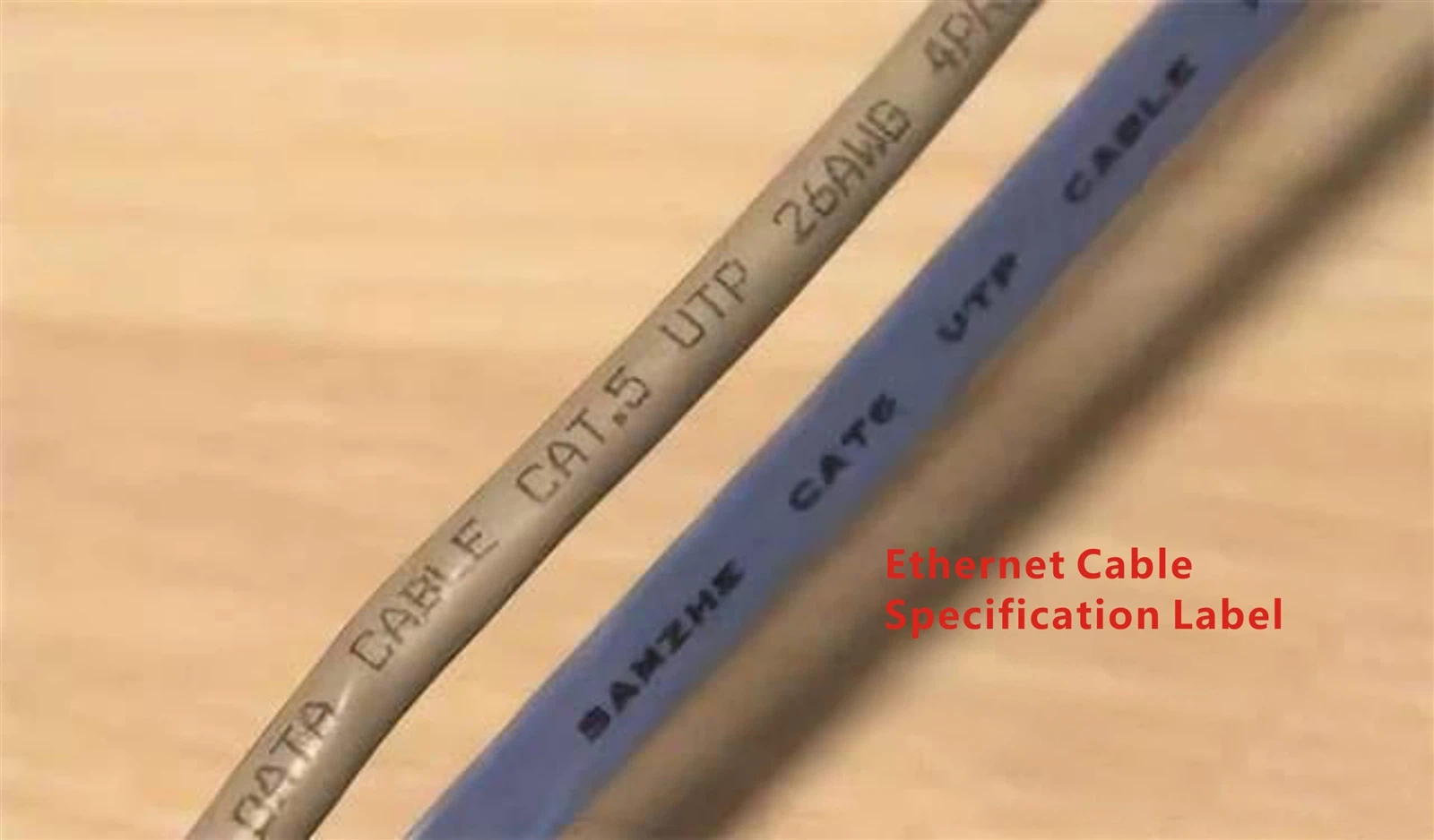 Cable Specifications Label Marking Cable Specifications Label Marking