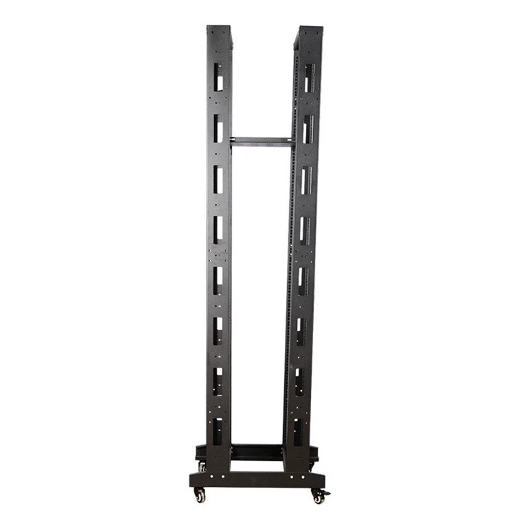 2-Meter Tall 42U Detachable Open Network Rack With Caster