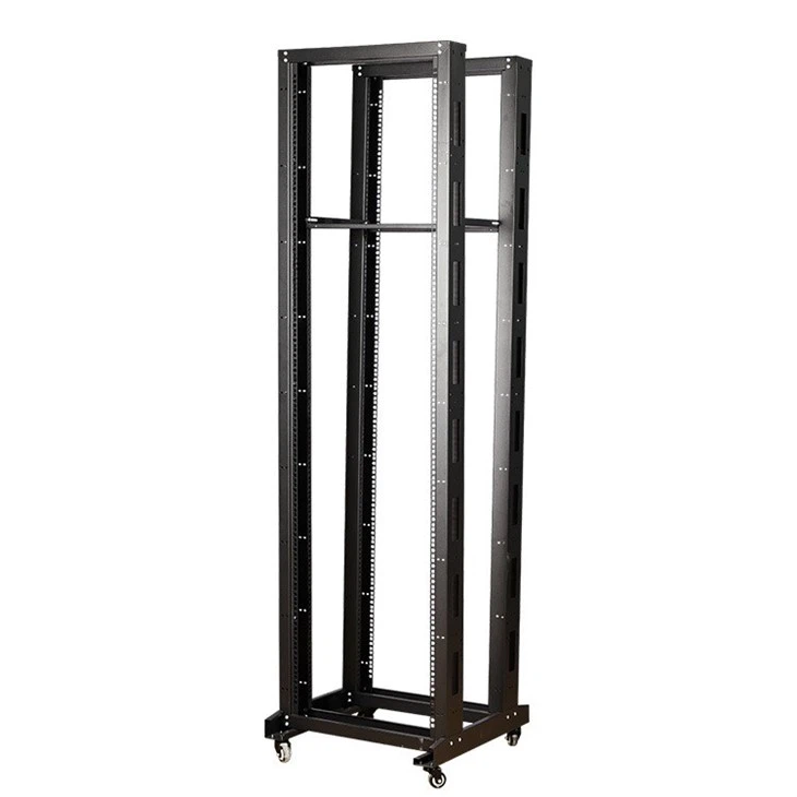 2-Meter Tall 42U Detachable Open Network Rack With Caster