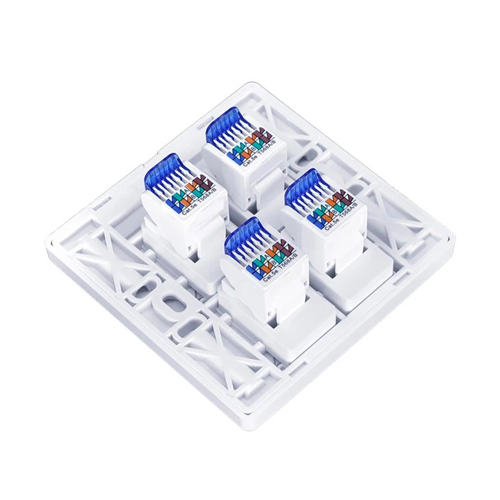 Toolless CAT5E RJ45 Socket Keystone Module