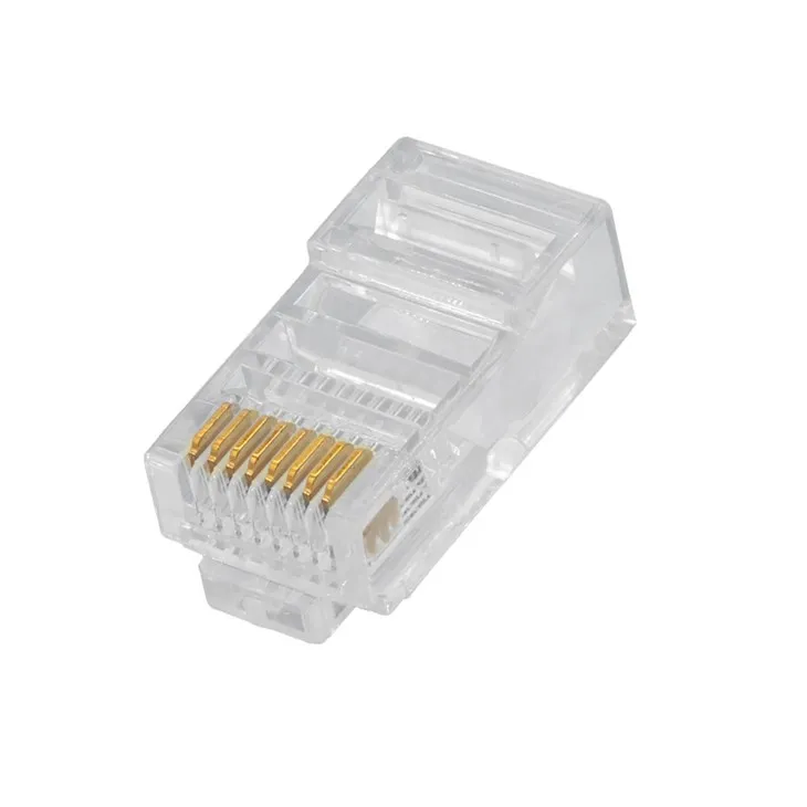 Engineering-Grade Cat5E UTP Rj45 Connector With Boot