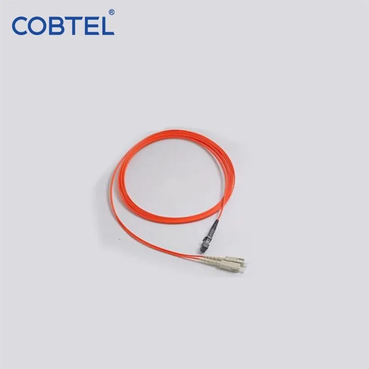 Dual-core 50/125 Tail Fiber OM2 Grade SC Multimode Fiber Optic Patch Cord