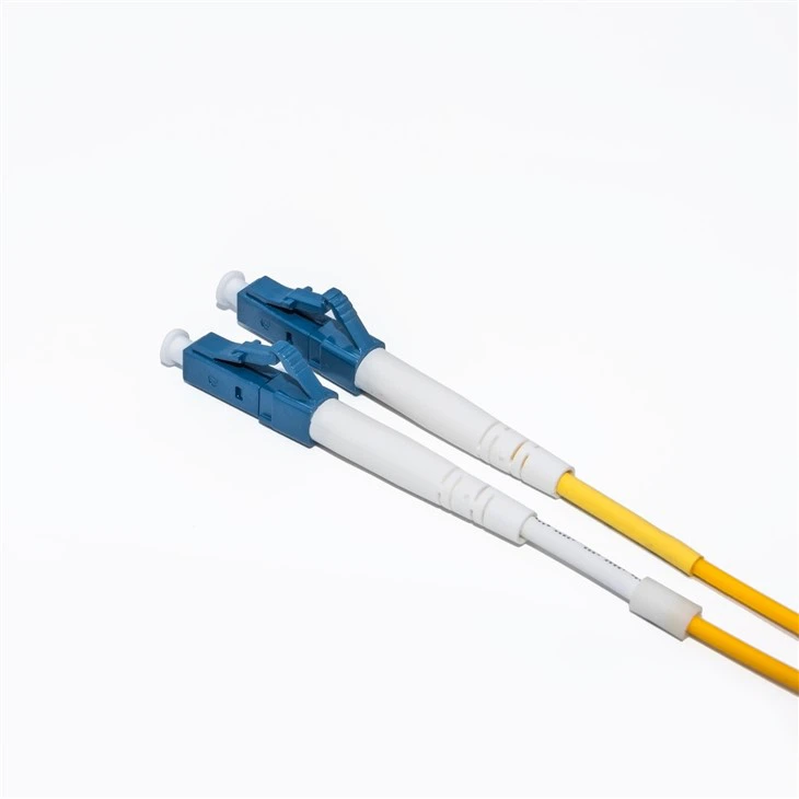LC/UPC Single Mode Dual Core Fiber Optic Cable