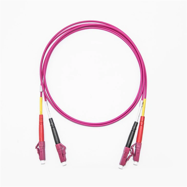 LC/UPC Single Mode Dual Core Fiber Optic Cable