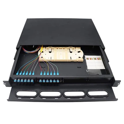 1U Auszugsschubladen-Optikverteilungsrahmen (ODF)