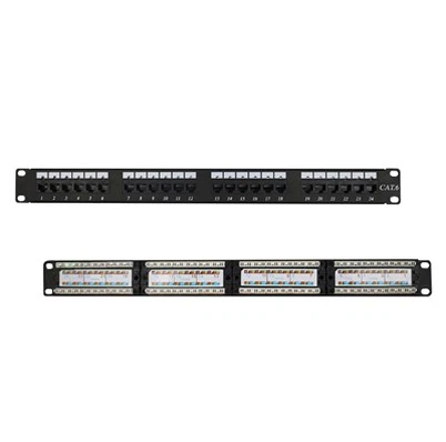 24- Port LED UTP Cat6 Gigabit Patch Panel