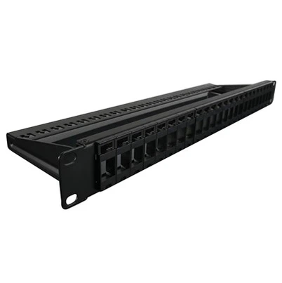 Vordere Ziehschale 24- Port Unladed Blank Ethernet Patch Panel
