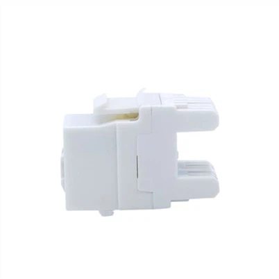 Cat5e Snap-on Sockelstaub-vorhandenes Tür-Netzwerk RJ45-Jackmodul