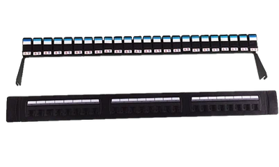 24- Port UTP Toolless Cat5e LED Network Patch Panel