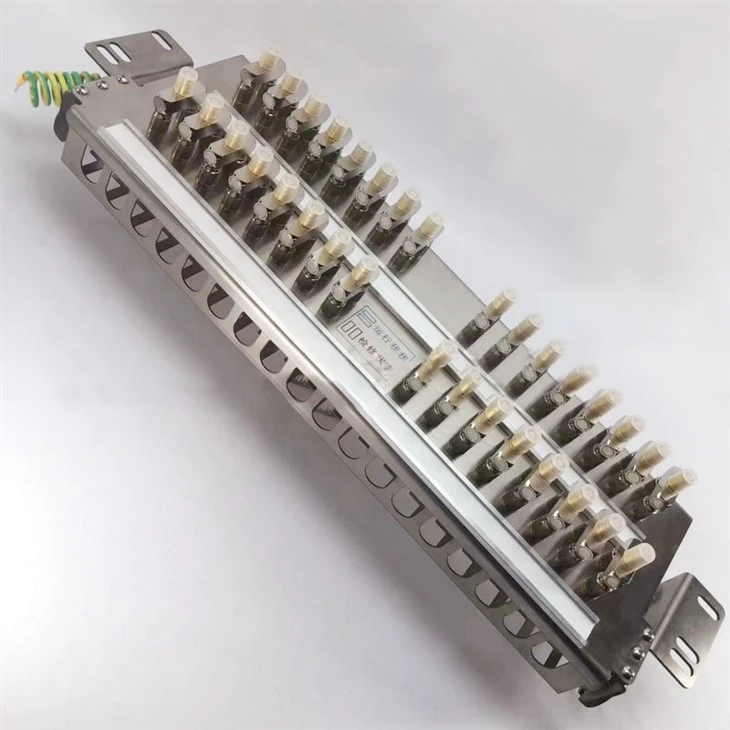 L9 Head Unit Stainless Steel DDF Digital Patch Panel