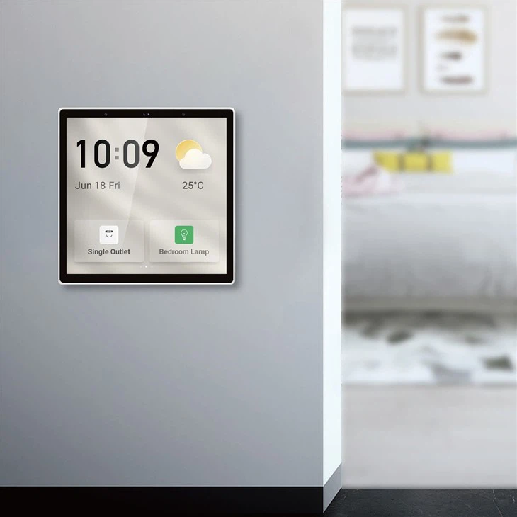 T6E 4” Smart Control Panel - Elegant Home Automation Interface