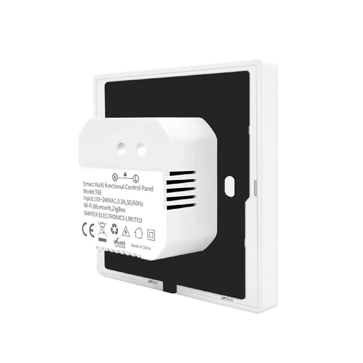 T6E 4” Smart Control Panel - Elegant Home Automation Interface