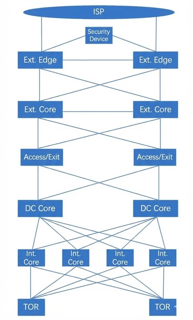 Data Center Network Topology:Diagram Data Center Network Topology:Diagram