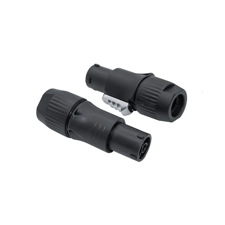 Lockable Three-core Female Power Cable Connector