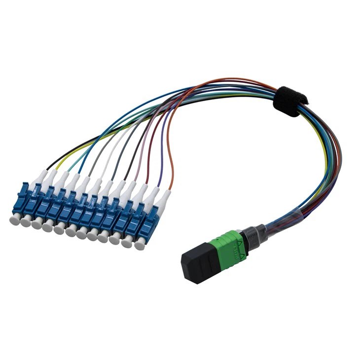 MPO-zu-LC-12-Glasfaser-Breakout-Kabel