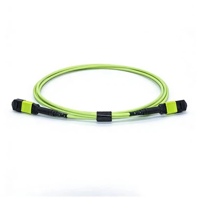 3,0 mm 12-Core OM5 Multimode MPO Patchkabel vorkonfektioniertes Trunkkabel