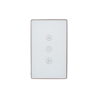 Tri-Touch Intelligent Fan Switch-Voice & App Controlled Smart Panel